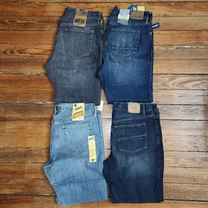 Lot of 4 Old Navy & Mossimo Denim Jeans 34x30